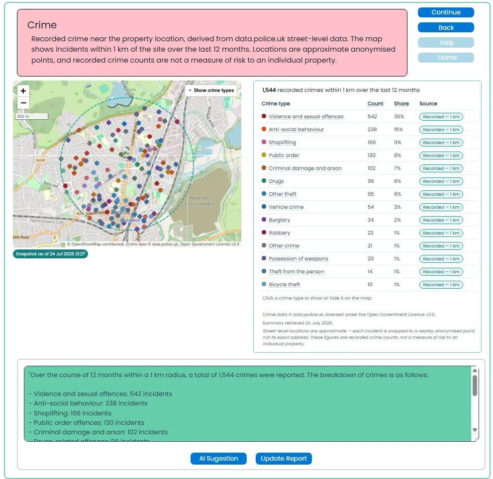 Crime Map